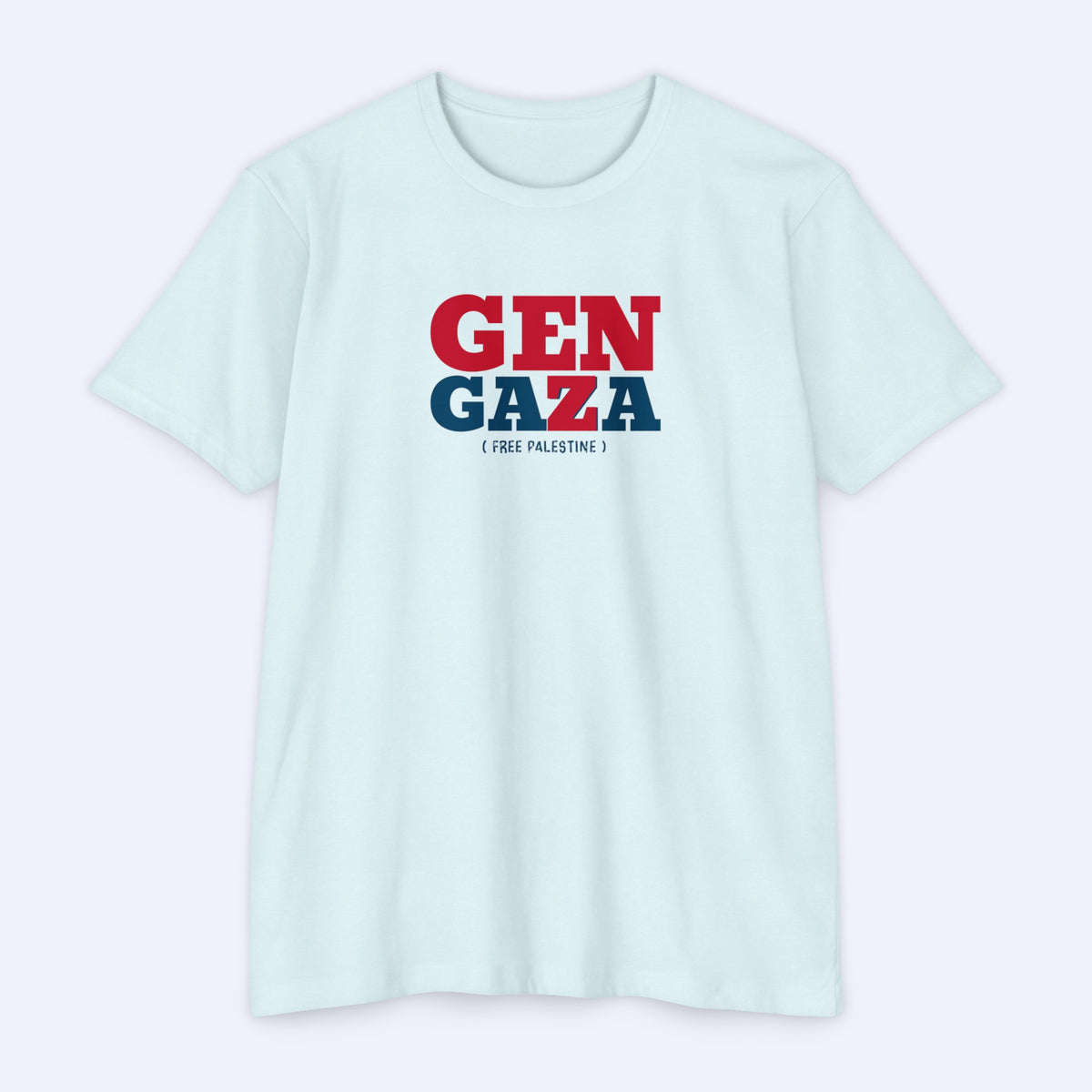 Gaza Beach Gen-Z LBL RD T-shirt