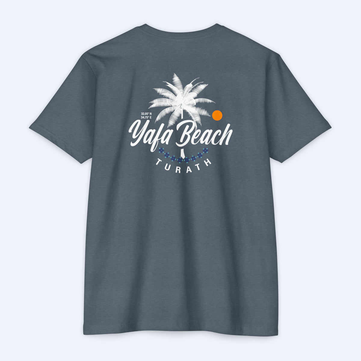 Yafa Beach Men DBL WH Tee