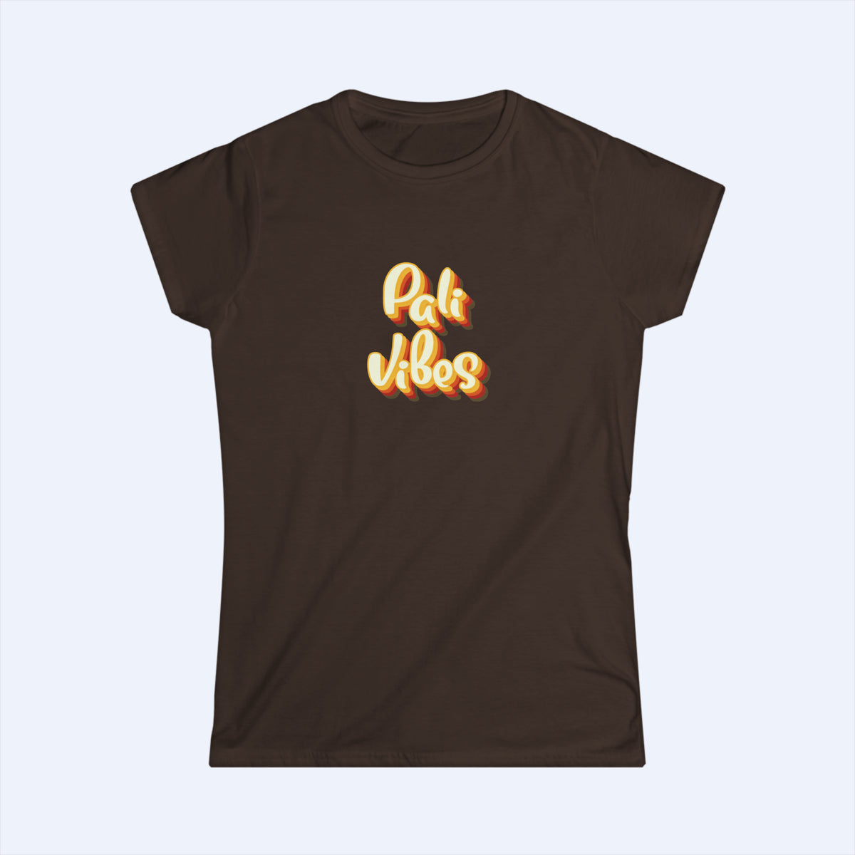 Pali Vibes Women LBL BK Tee