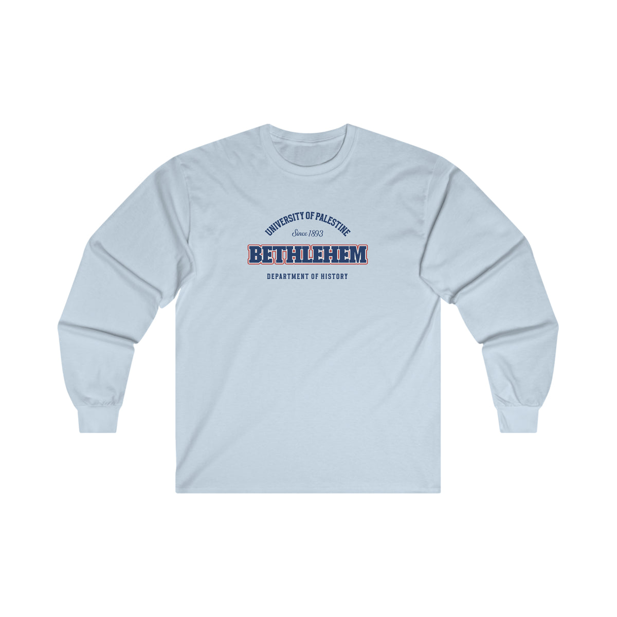 Palestine Bethlehem University LGY BL Long Sleeve Tee