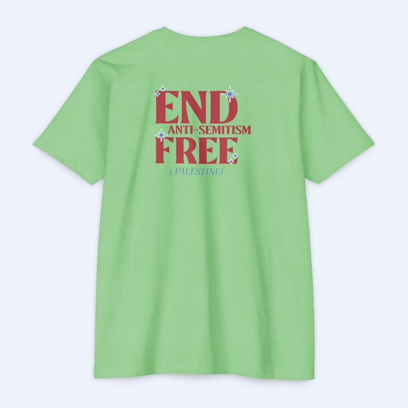 End Anti-Semitism Men LWH RD Tee