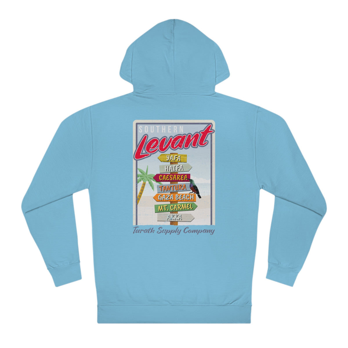 Southern Levant Beaches LWH RD Med Hoodies