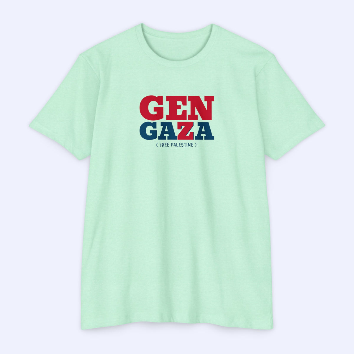 Gaza Beach Gen-Z LBL RD T-shirt