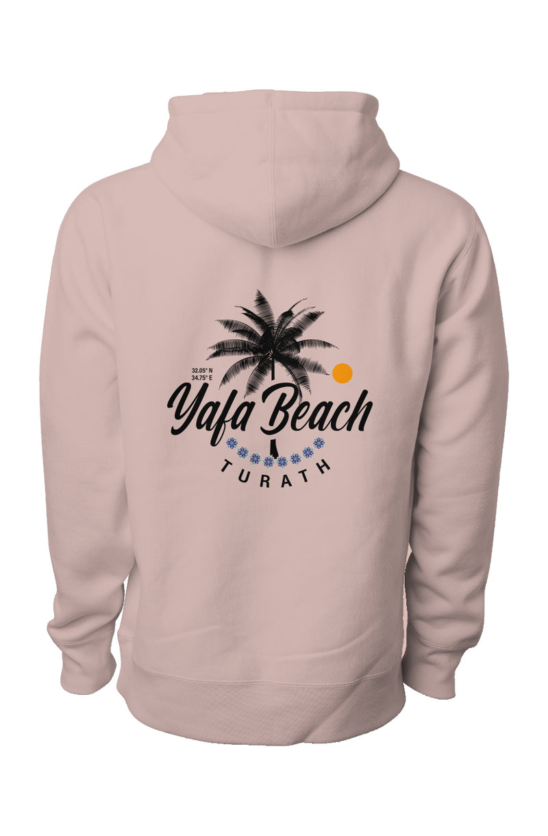 Yaffa Beach LRS BK Hoodie