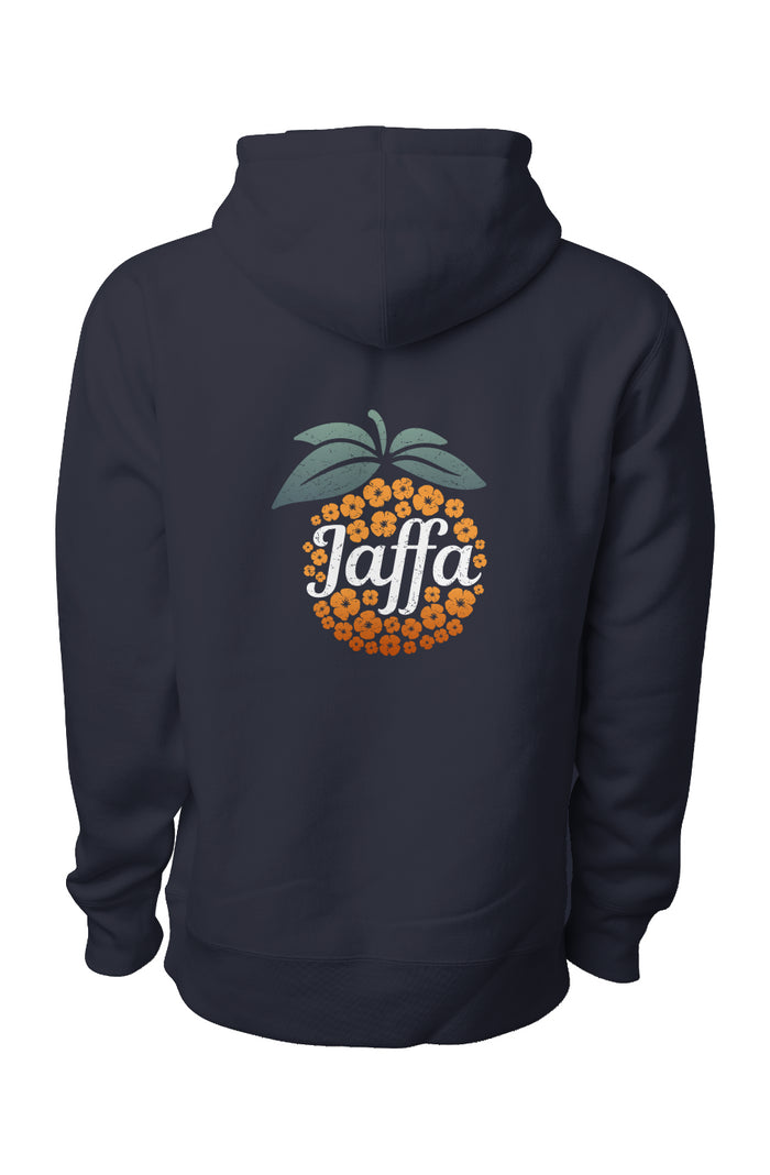 Palestinian Orange Jaffa DBL WH Hoodie
