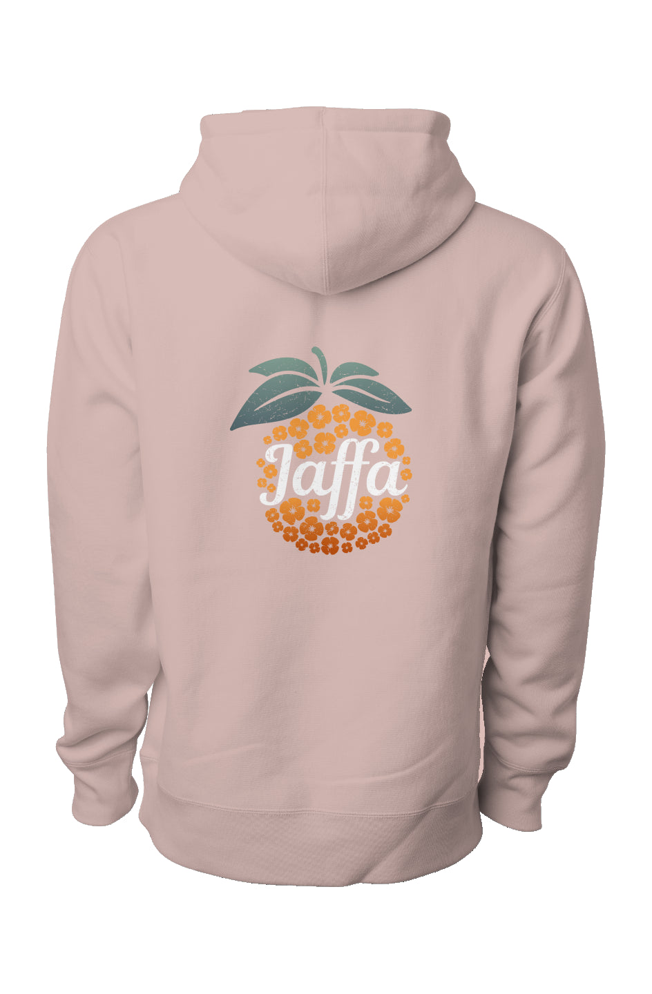 Palestinian Orange Jaffa LRS WH Hoodie