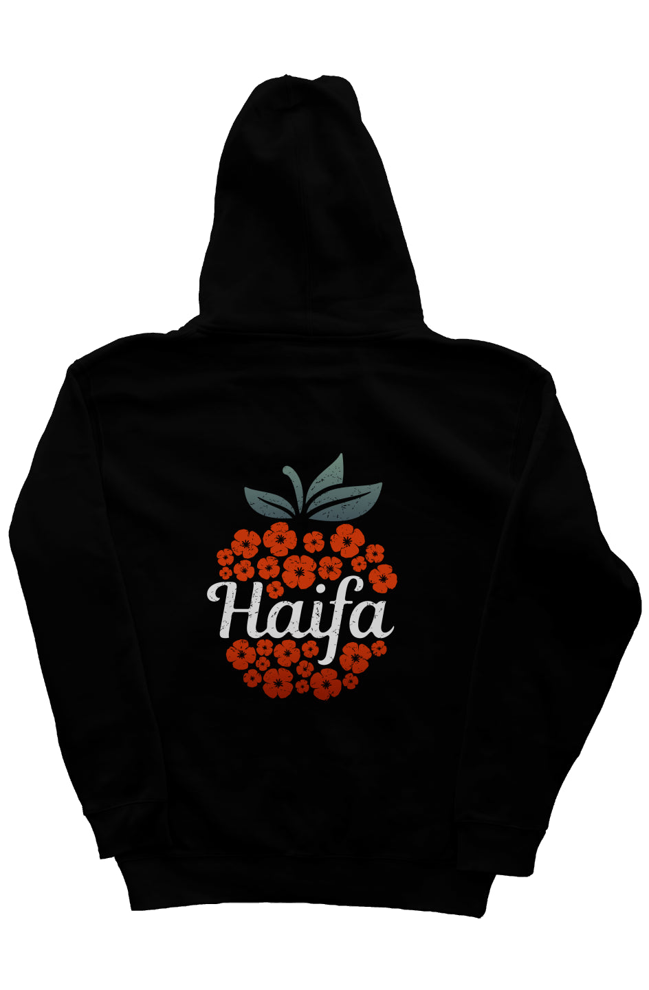 Haifa Apple DBK WH Zip Hoodie