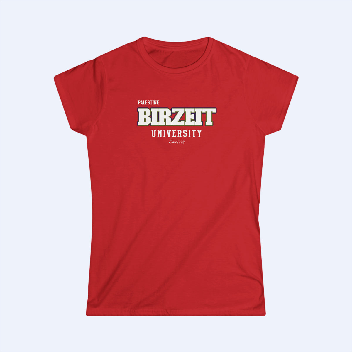 Birzeit University Women DBL YL Tee