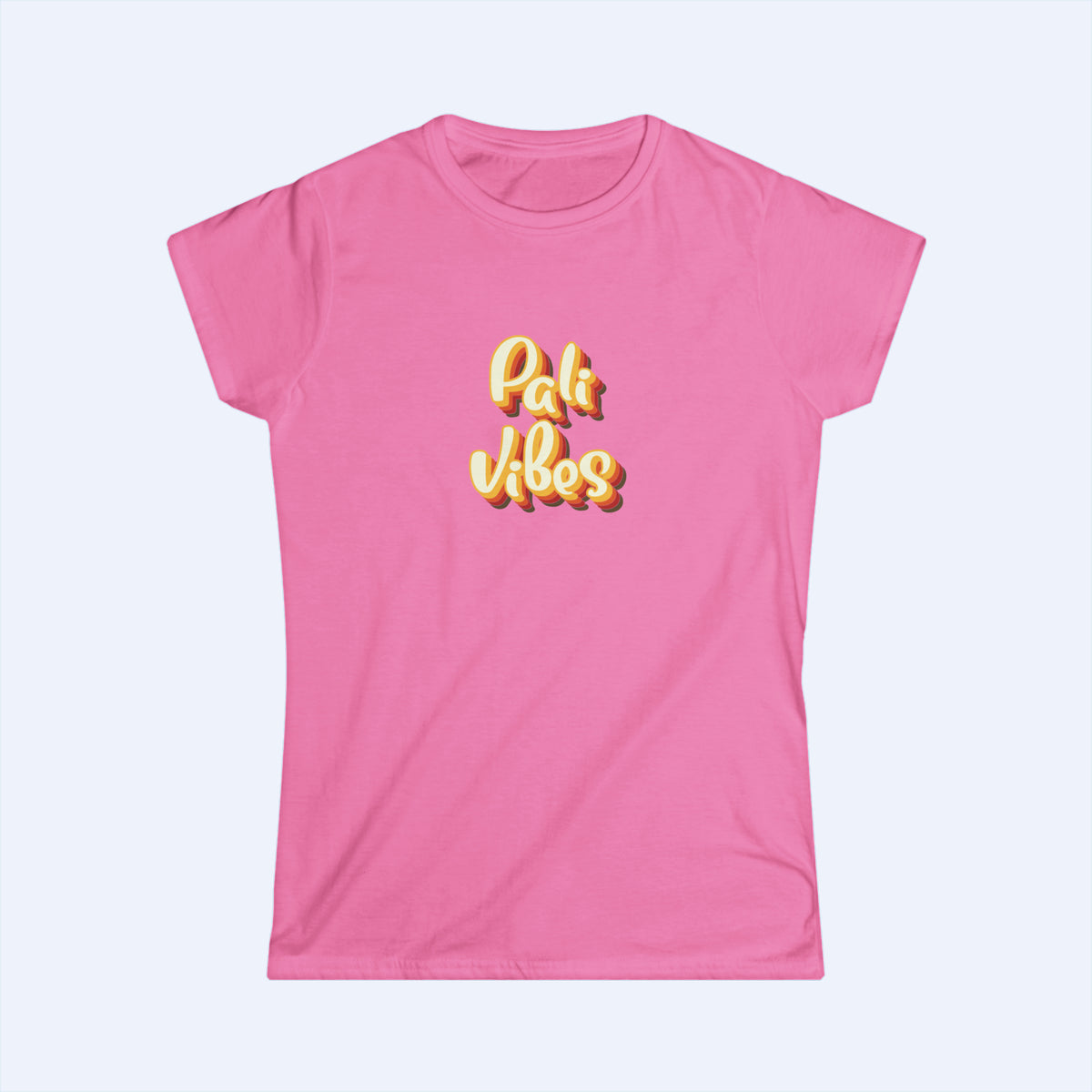 Pali Vibes Women LBL BK Tee