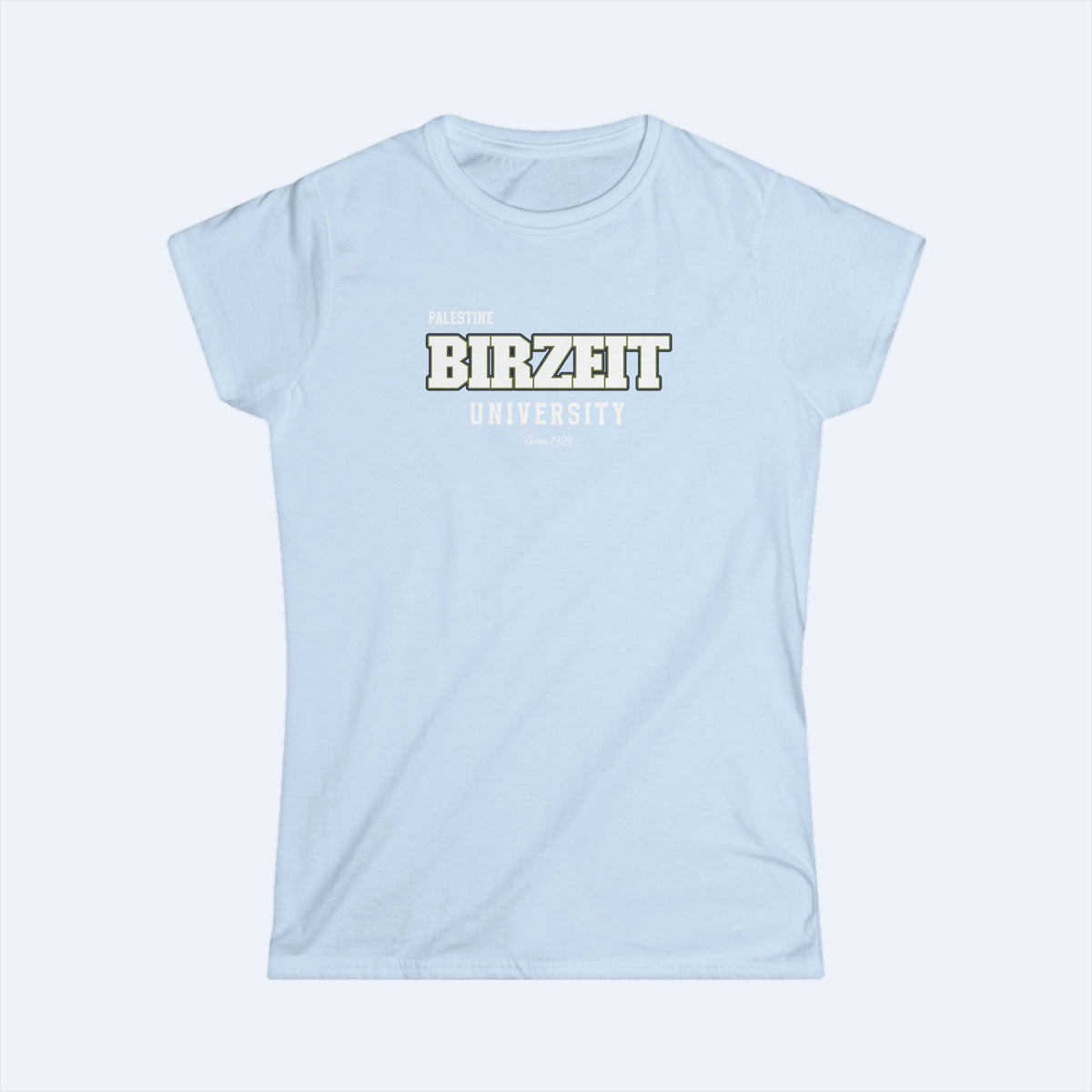 Birzeit University Women DBL YL Tee