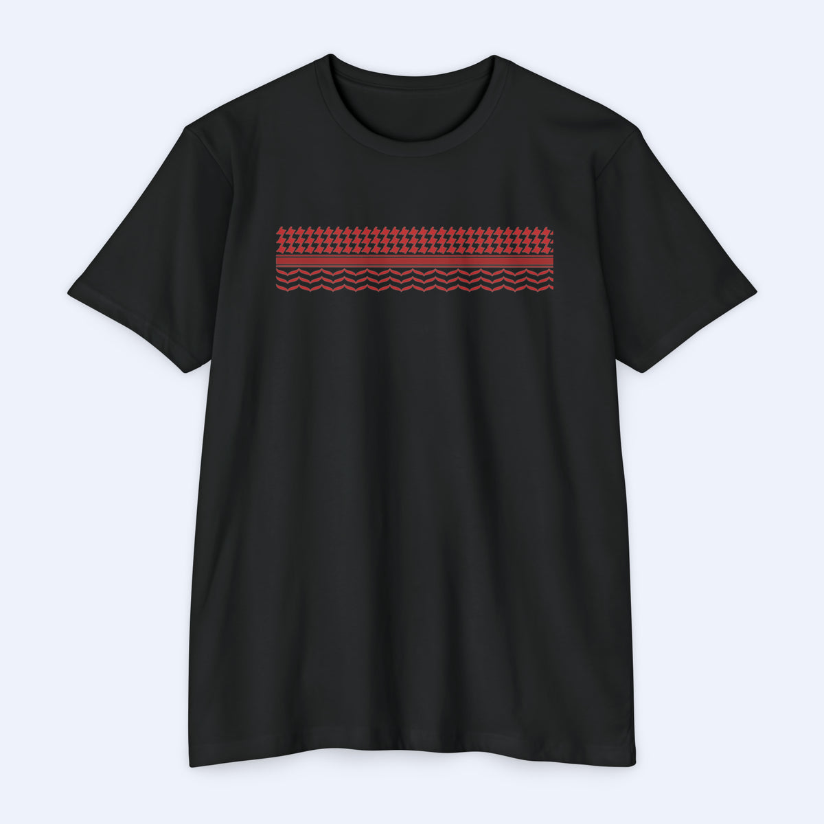 Palestinian Keffiyeh Men LWH RD Tee