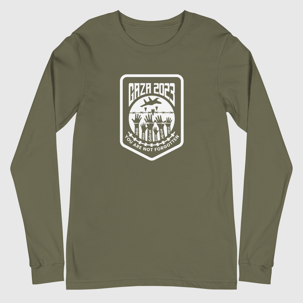 Gaza 2023 Long Sleeve Tees