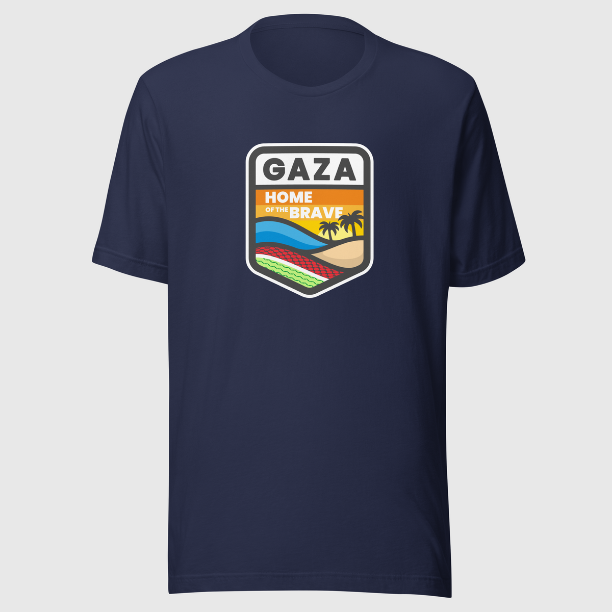 Gaza Brave t-shirt - 009TSS-L-B1